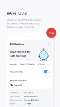 Herunterladen NAVER Antivirus Werkzeuge für Android Bildschirmfoto 6