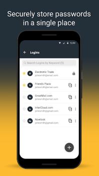 Herunterladen Norton Password Manager Werkzeuge für Android Bildschirmfoto 4