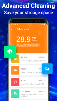 Herunterladen Reiniger - Telefon Booster Werkzeuge für Android Bildschirmfoto 6