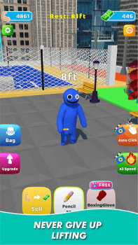 Herunterladen Hero Lifting Master 3D Gelegentlich für Android Bildschirmfoto 5