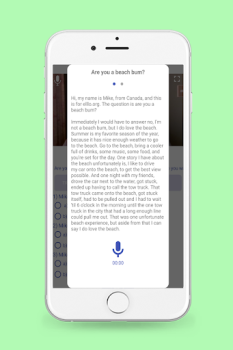 Herunterladen 1 Minute English - IELTS Listening One Minute Bildung für Android Bildschirmfoto 5
