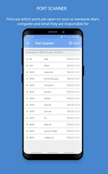 Herunterladen 2IP — Speed Test and my IP add Werkzeuge für Android Bildschirmfoto 7