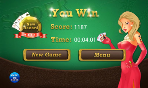 Herunterladen Spider Solitaire Kartenspiele für Android Bildschirmfoto 4