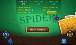 Herunterladen Spider Solitaire Kartenspiele für Android Bildschirmfoto 5