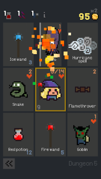 Herunterladen Dungeon Cards Puzzle-Spiele für Android Bildschirmfoto 3