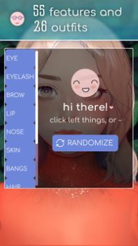 Herunterladen Live Portrait Maker: Girls Rollenspiele für Android Bildschirmfoto 2