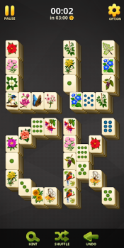 Herunterladen Mahjong Blossom Solitaire Puzzle-Spiele für Android Bildschirmfoto 2