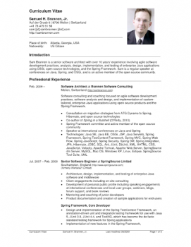 Herunterladen CV Examples: PDF CV Templates Bildung für Android Bildschirmfoto 3