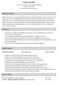 Herunterladen CV Examples: PDF CV Templates Bildung für Android Bildschirmfoto 5
