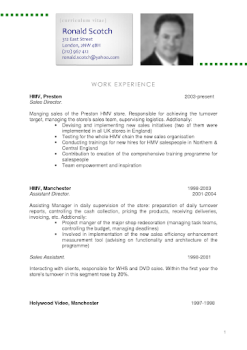 Herunterladen CV Examples: PDF CV Templates Bildung für Android Bildschirmfoto 7