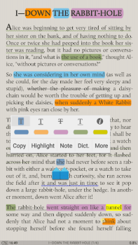 Herunterladen Moon+ Reader Bücher und Leitfäden für Android Bildschirmfoto 3