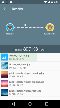Herunterladen WLAN-Dateiübertragung Werkzeuge für Android Bildschirmfoto 4