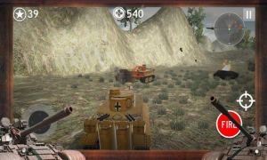 Herunterladen 3D Tank Battle Aktion für Android Bildschirmfoto 3