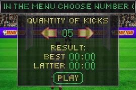 Herunterladen Fußballstrafe. Torschüsse. Sport Spiele für Android Bildschirmfoto 2