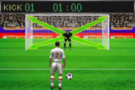 Herunterladen Fußballstrafe. Torschüsse. Sport Spiele für Android Bildschirmfoto 6