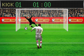 Herunterladen Fußballstrafe. Torschüsse. Sport Spiele für Android Bildschirmfoto 7