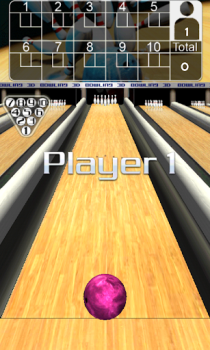 Herunterladen 3D Bowling Sport Spiele für Android Bildschirmfoto 2