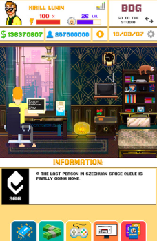 Herunterladen Dev Tycoon - Idle Games Simulatoren für Android Bildschirmfoto 7