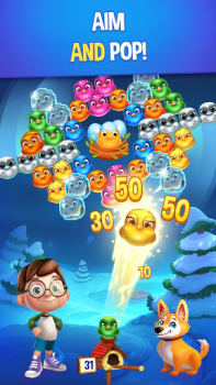 Herunterladen Bubble Birds V - Color Birds Shooter Puzzle-Spiele für Android Bildschirmfoto 7