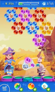 Herunterladen Bubble Witch 2 Saga Puzzle-Spiele für Android Bildschirmfoto 6