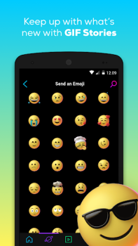 Herunterladen GIPHY: GIFs, Stickers & Clips Video-Player und -Editoren für Android Bildschirmfoto 5