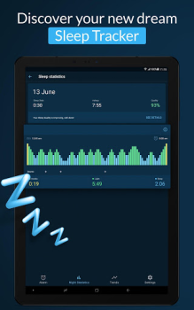 Herunterladen Sleepzy: Schlaftracker Lebensstil für Android Bildschirmfoto 7