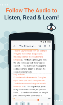 Herunterladen Beelinguapp: Englisch Lernen Bildung für Android Bildschirmfoto 3