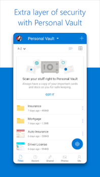 Herunterladen Microsoft OneDrive Arbeit für Android Bildschirmfoto 5