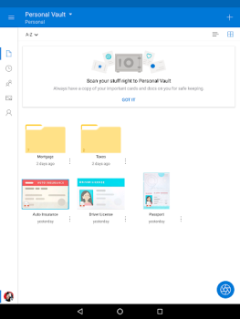 Herunterladen Microsoft OneDrive Arbeit für Android Bildschirmfoto 7