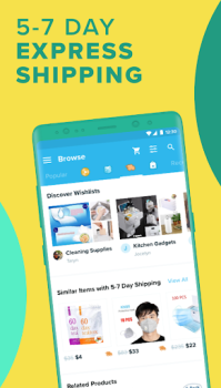 Herunterladen Wish: Shoppen und Sparen Einkaufen für Android Bildschirmfoto 3