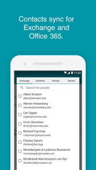 Herunterladen Aqua Mail – schnell & sicher Kommunikation für Android Bildschirmfoto 4