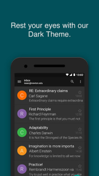 Herunterladen Aqua Mail – schnell & sicher Kommunikation für Android Bildschirmfoto 5