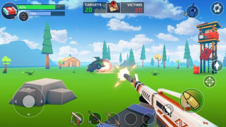 Herunterladen PIXEL'S UNKNOWN BATTLE GROUND Aktion für Android Bildschirmfoto 2
