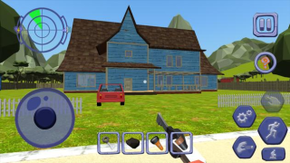 Herunterladen Scary Clown Man Neighbor Abenteuer für Android