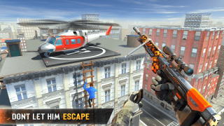 Herunterladen Sniper Mission Games Offline Aktion für Android Bildschirmfoto 3