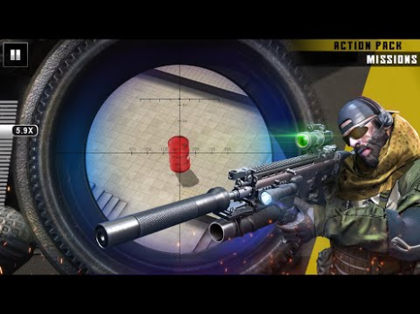 Herunterladen Sniper Mission Games Offline Aktion für Android Bildschirmfoto 8
