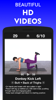 Herunterladen Tägliche Trainings - Workouts Gesundheit & Fitness für Android Bildschirmfoto 4