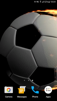 Herunterladen Football Video Live Wallpaper Personalisierung für Android Bildschirmfoto 2