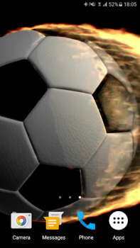 Herunterladen Football Video Live Wallpaper Personalisierung für Android Bildschirmfoto 3