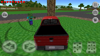 Herunterladen Blocky City: Roads Zone Simulatoren für Android Bildschirmfoto 2