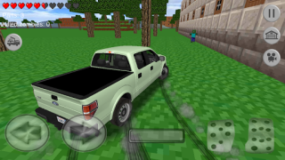 Herunterladen Blocky City: Roads Zone Simulatoren für Android Bildschirmfoto 3