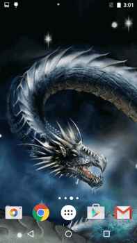 Herunterladen Drachen Live Hintergrund Personalisierung für Android Bildschirmfoto 4