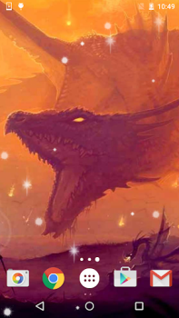 Herunterladen Drachen Live Hintergrund Personalisierung für Android Bildschirmfoto 5