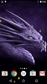 Herunterladen Drachen Live Hintergrund Personalisierung für Android Bildschirmfoto 7