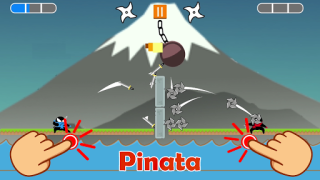 Herunterladen Springen Ninja Party 2 Spieler Arkade für Android Bildschirmfoto 7