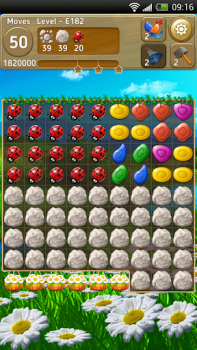 Herunterladen Gems Fever Puzzle-Spiele für Android Bildschirmfoto 3