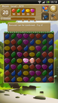 Herunterladen Gems Fever Puzzle-Spiele für Android Bildschirmfoto 7