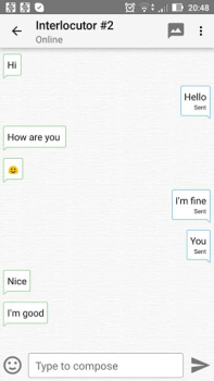 Herunterladen Anonym Chat Partnersuche für Android Bildschirmfoto 3
