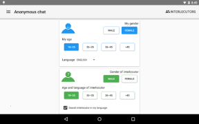 Herunterladen Anonym Chat Partnersuche für Android Bildschirmfoto 6