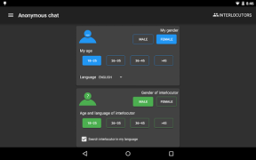 Herunterladen Anonym Chat Partnersuche für Android Bildschirmfoto 7